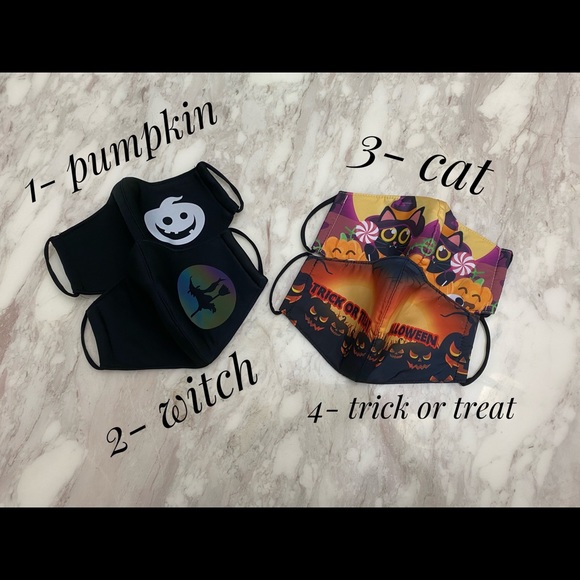 Halloween face masks - Picture 1 of 1
